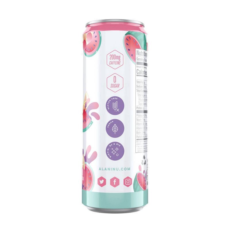 slide 2 of 2, Alani Nu Alani Energy Drink Watermelon Wave 12oz, 12 oz
