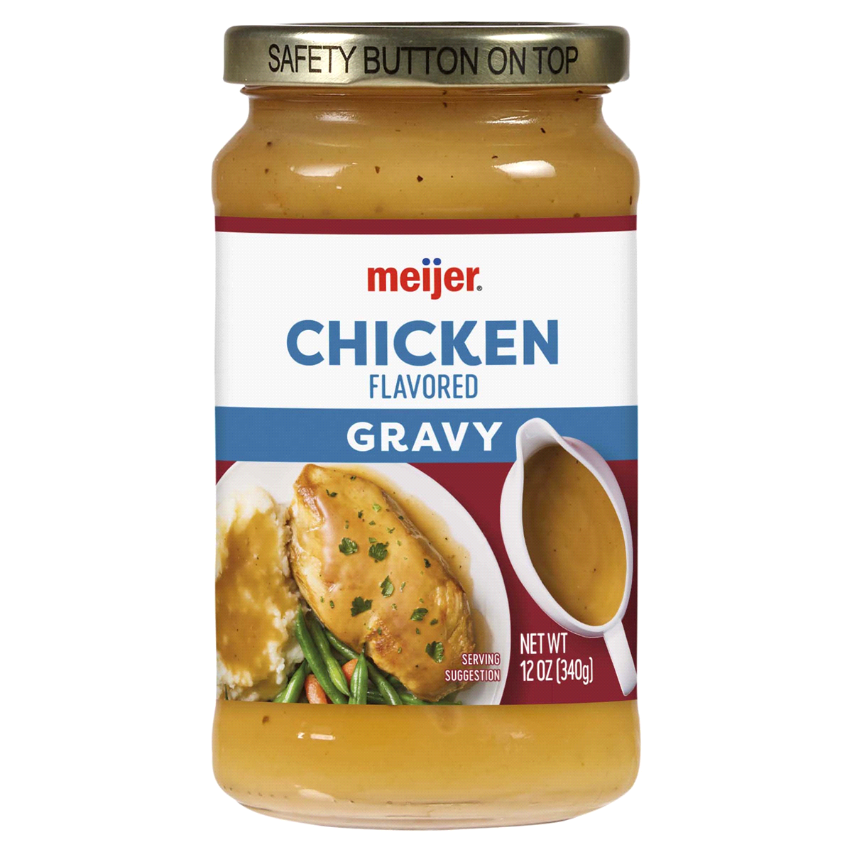 slide 1 of 2, Meijer Chicken Gravy, 12 oz