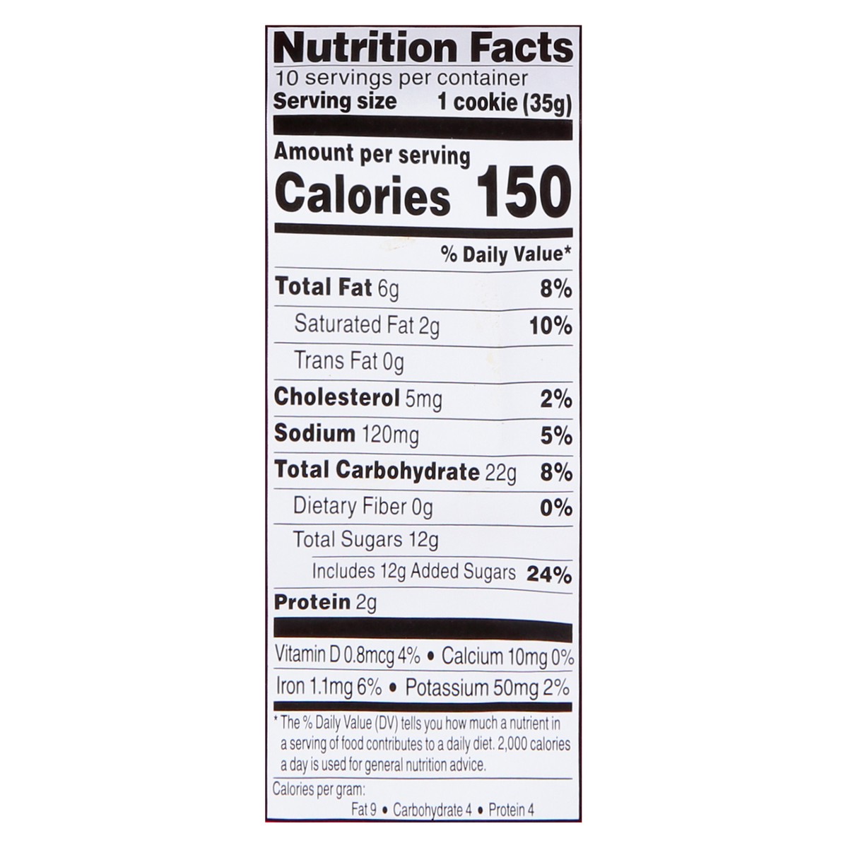 slide 15 of 15, Sweet P's Bake Shop Chocolate Chip Cookies 12.5 oz, 1 ct