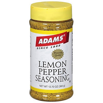 slide 1 of 1, Adams Lemon Pepper Seasoning, 12.7 oz