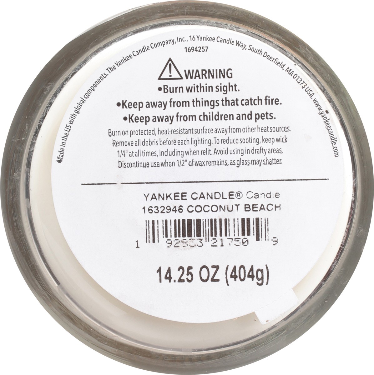 slide 7 of 9, Yankee Candle Coconut Beach Candle 14.25 oz, 14.5 oz
