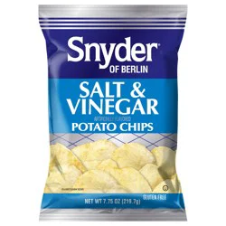 Snyder of Berlin 7.75 oz Snyder of Berlin Salt & Vinegar Potato Chips