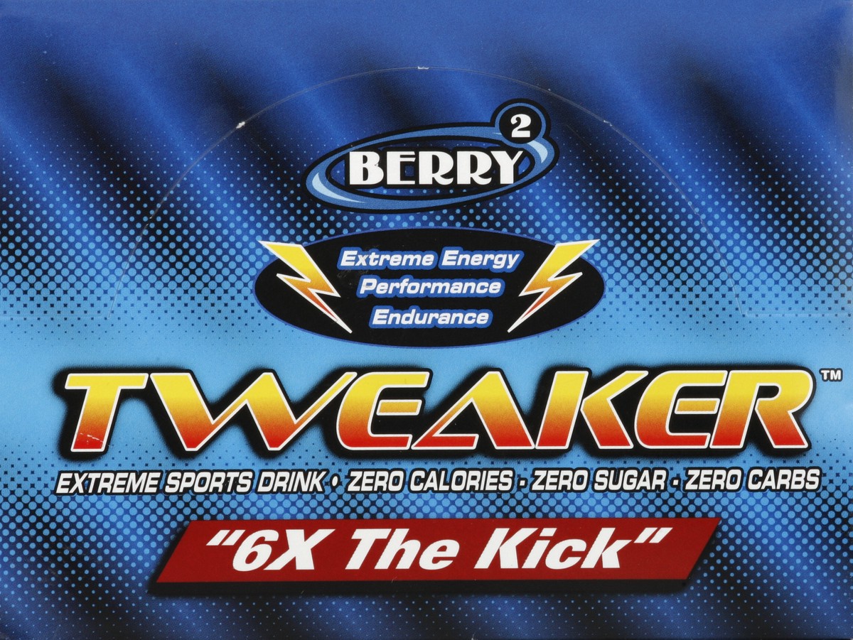 slide 2 of 4, Tweaker Sports Drink, Extreme, Berry2, 12 ct