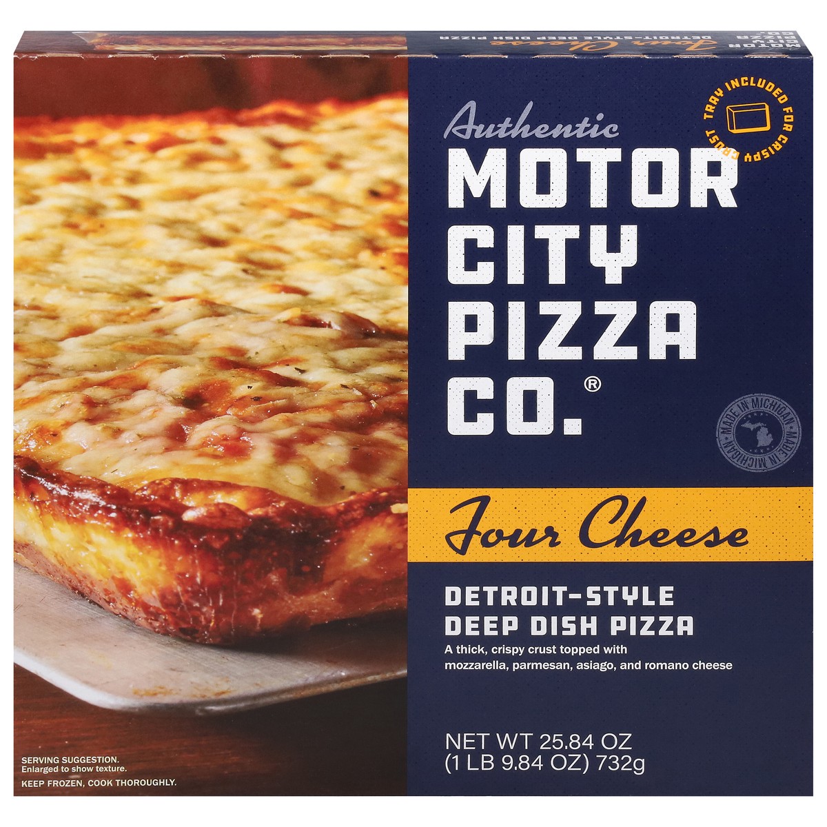 slide 1 of 4, Motor City Pizza Co. Pizza, 25.84 oz