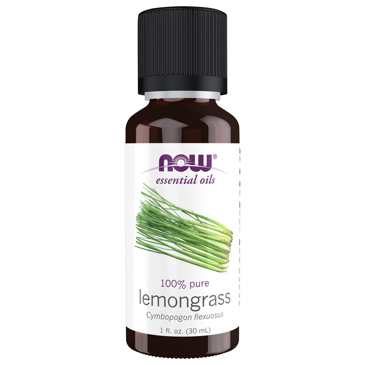 slide 1 of 4, NOW Lemongrass Oil - 1 oz., 1 fl oz