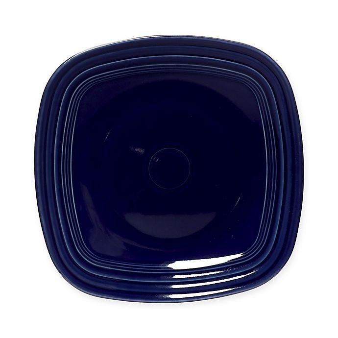 slide 1 of 3, Fiesta Square Dinner Plate - Cobalt Blue, 1 ct