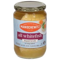Manischewitz All Whitefish In Liquid Broth