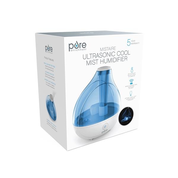 slide 1 of 1, Pure Enrichment Ultrasonic Cool Mist Humidifier, 1 ct