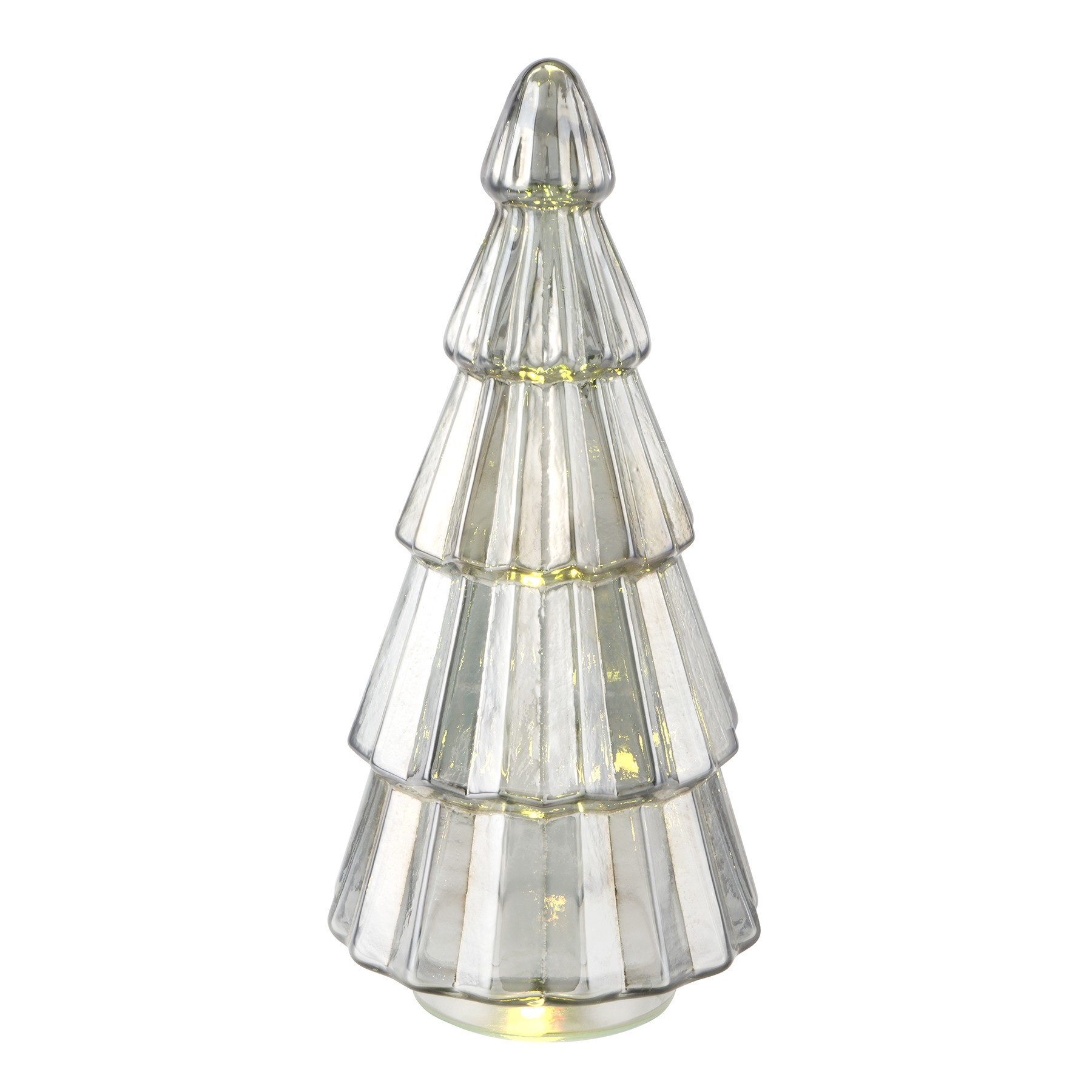slide 2 of 2, 16" Silver Glass Tree Tabletop Decor By Ashland, 6.5 in x 6.5 in x 16 in