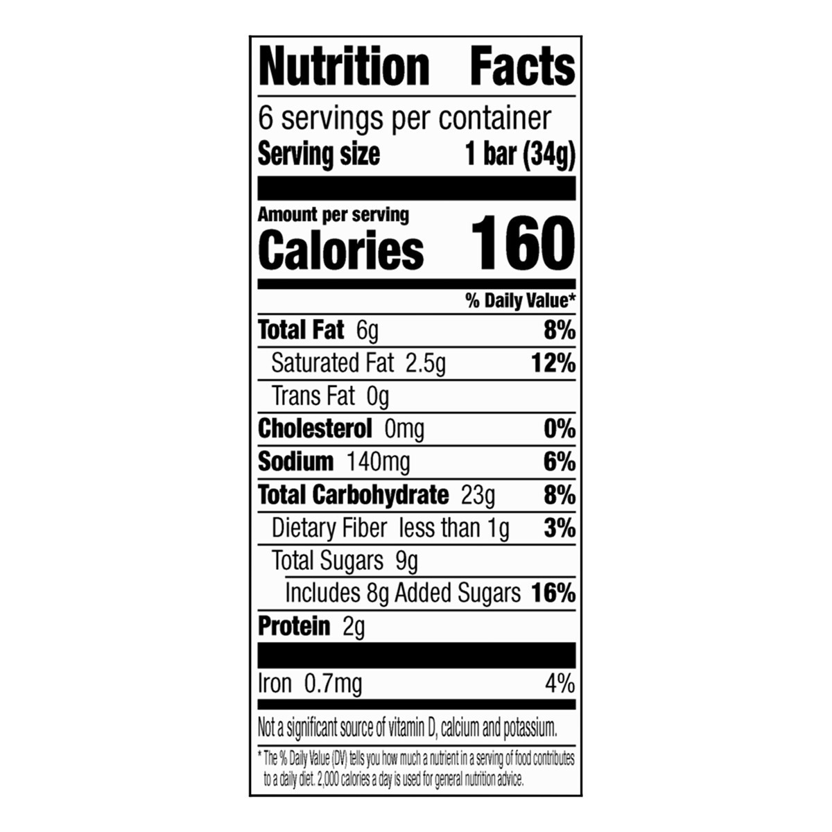 slide 9 of 13, Nature Valley Granola Bars, Sweet and Salty Nut, Cashew, 6 Bars, 7.2 OZ, 6 ct