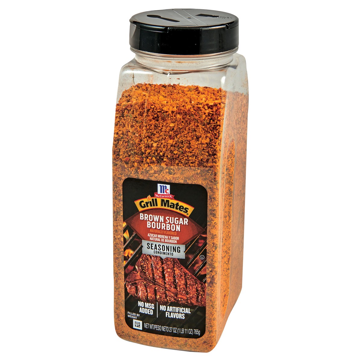 slide 3 of 13, McCormick Grill Mates Brown Sugar Bourbon Seasoning, 27 oz, 27 oz