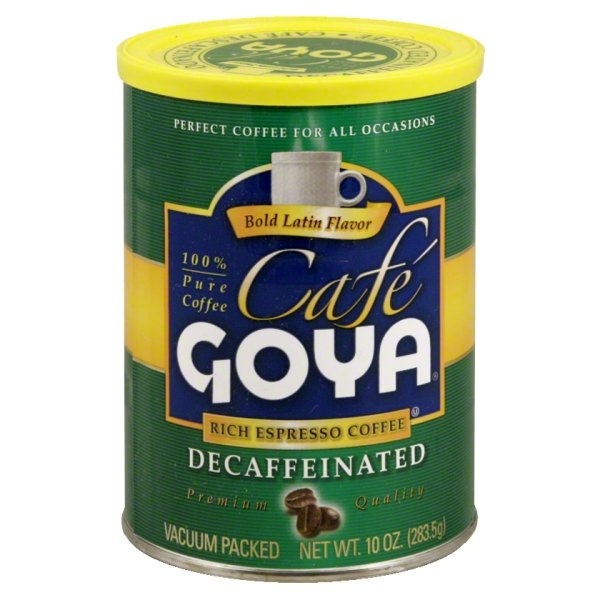 slide 1 of 1, Goya Cafe Decaffeinated Coffee - 10 oz, 10 oz