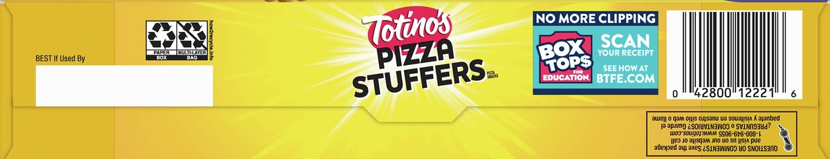 slide 6 of 10, Totino's Pizza Stuffers Pepperoni, 28 oz