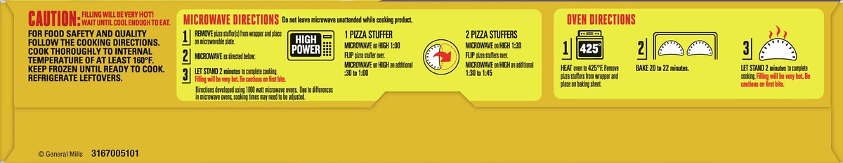 slide 8 of 10, Totino's Pizza Stuffers Pepperoni, 28 oz