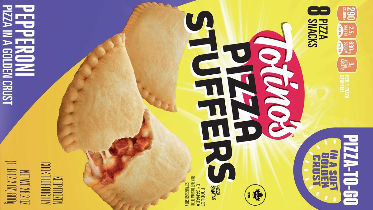 slide 10 of 10, Totino's Pizza Stuffers Pepperoni, 28 oz