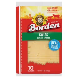 Borden Swiss Slices, 5oz