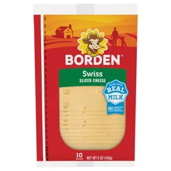 Borden Swiss Slices, 5oz
