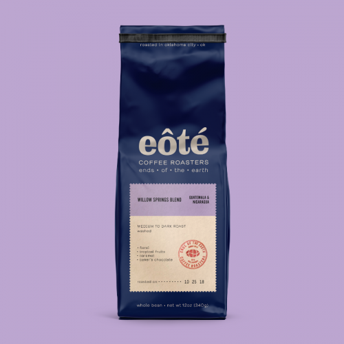 slide 1 of 1, Et Eote Coffee Whole Bean Willow Springs Blend From Guatemala/Nicaragua - 12 oz, 12 oz