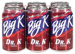 Big K Dr. K Soda - 6 ct; 12 fl oz