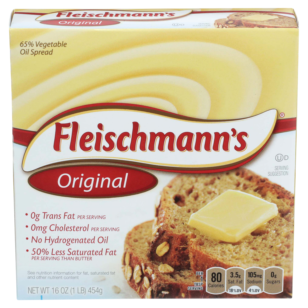 slide 1 of 7, Fleischmann's Original Vegetable Oil Spread, 16 oz