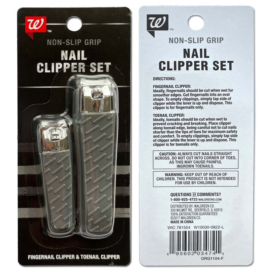 slide 3 of 4, Walgreens Nail Clipper Set, 2 ct