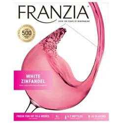 Franzia White Zinfandel World Classics Rose Wine Box