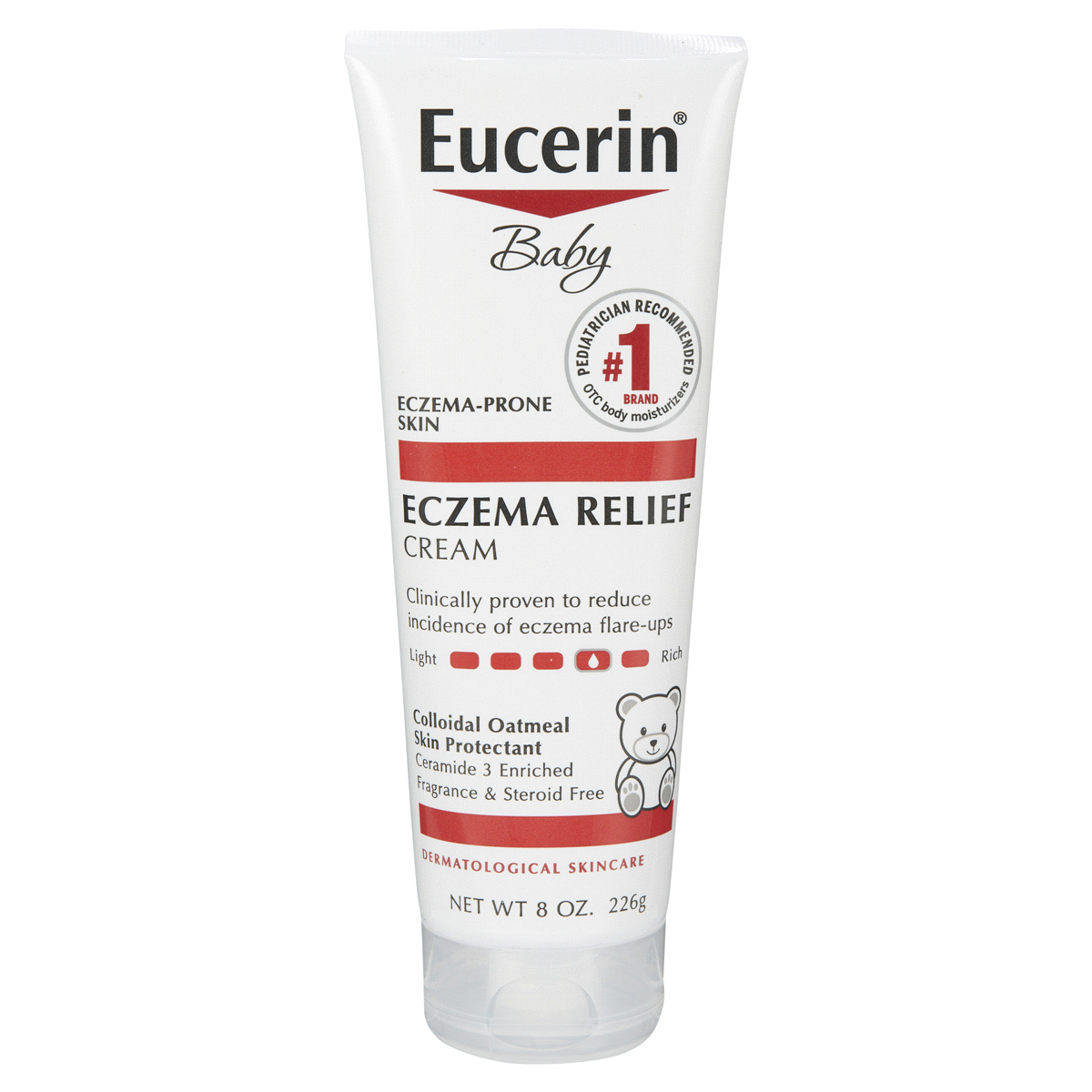 slide 1 of 1, Eucerin Baby Eczema Relief Cream, 8 oz