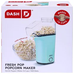 Dash Fresh Pop Popcorn Maker - Aqua