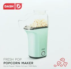 Dash Fresh Pop Popcorn Maker - Aqua