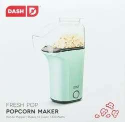 Dash Fresh Pop Popcorn Maker - Aqua