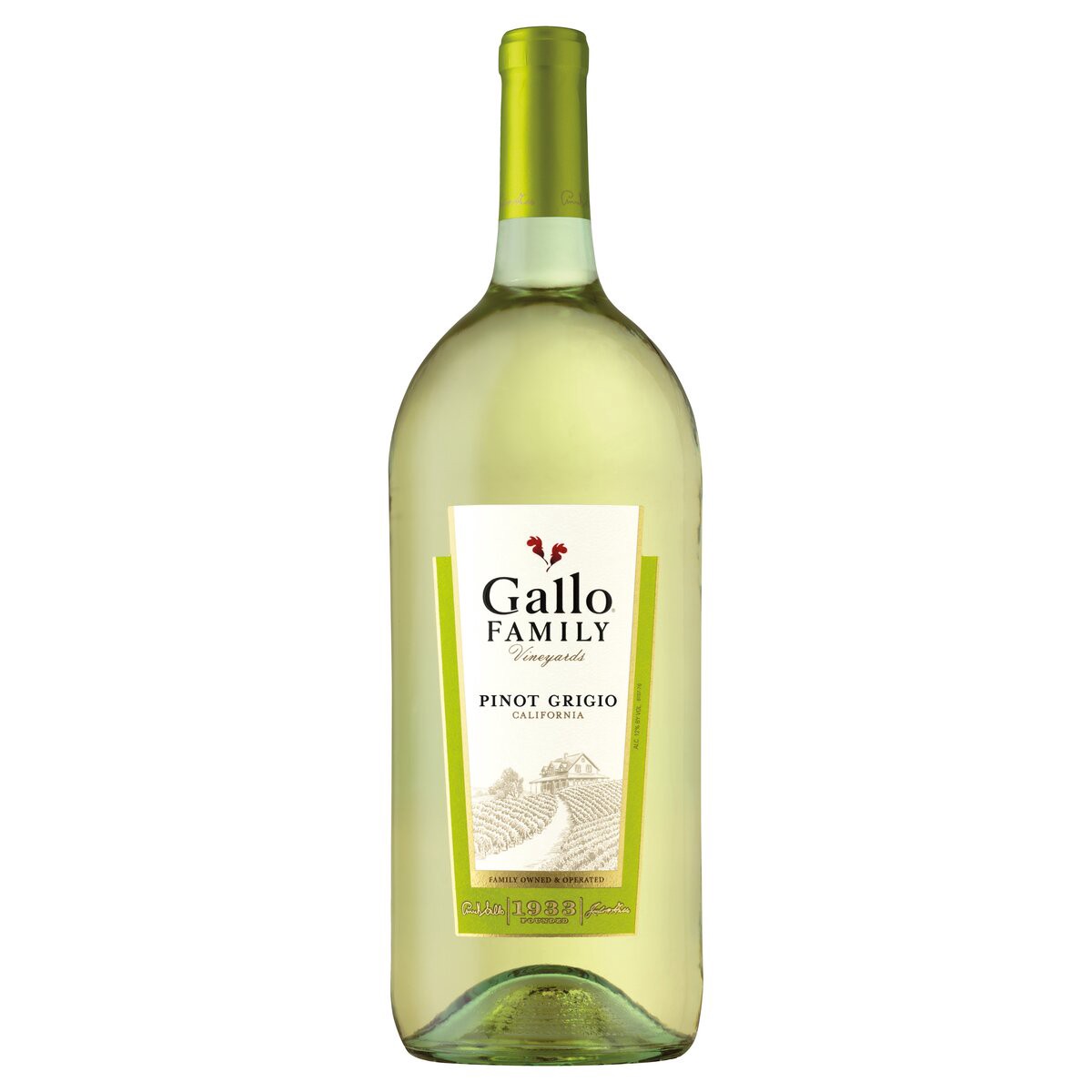 slide 1 of 12, Gallo Family Vineyards White Wine, 1.50 liter