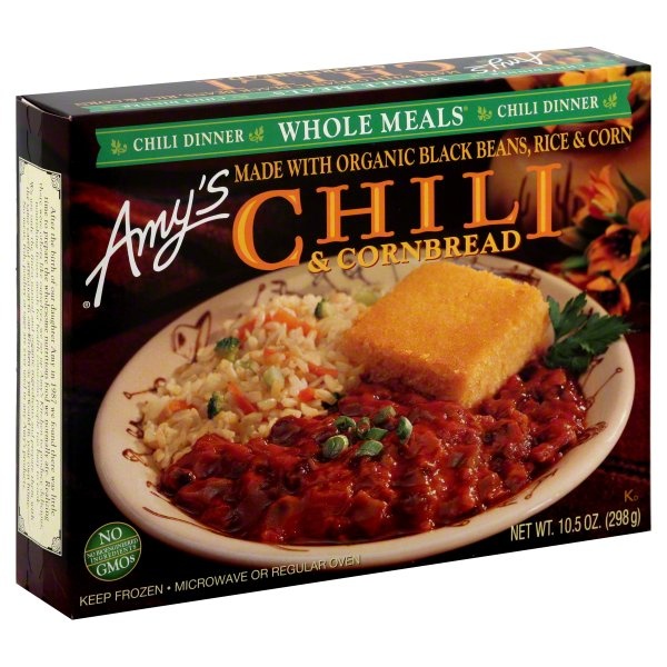 slide 1 of 1, Amy's Chili & Cornbread, 10.5 oz