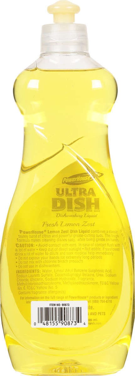 slide 9 of 10, PowerHouse Power House Lemon Utra Dish Detg, 19 oz