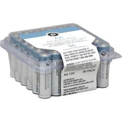 Publix Batteries, Alkaline, AA, 36 Pack