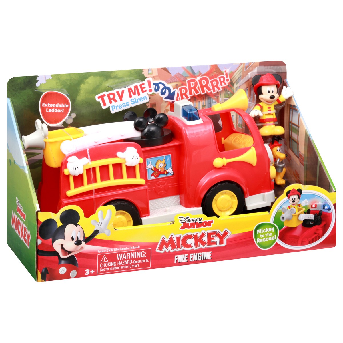 slide 5 of 9, Disney Junior Mickey Fire Engine Toy 1 ea, 1 ct