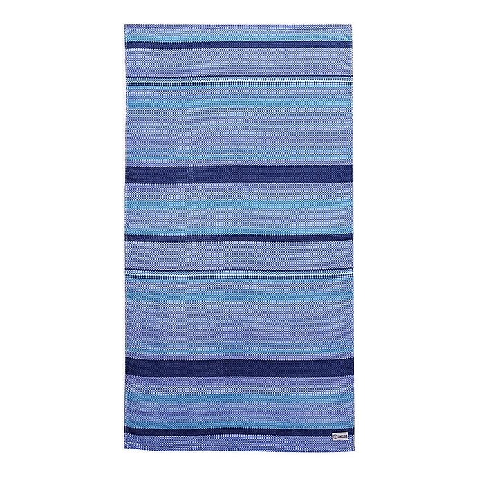 slide 1 of 2, Sand Cloud Velour Beach Towel - Denim, 1 ct