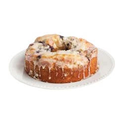 Blueberry Creme Cake Half Cake