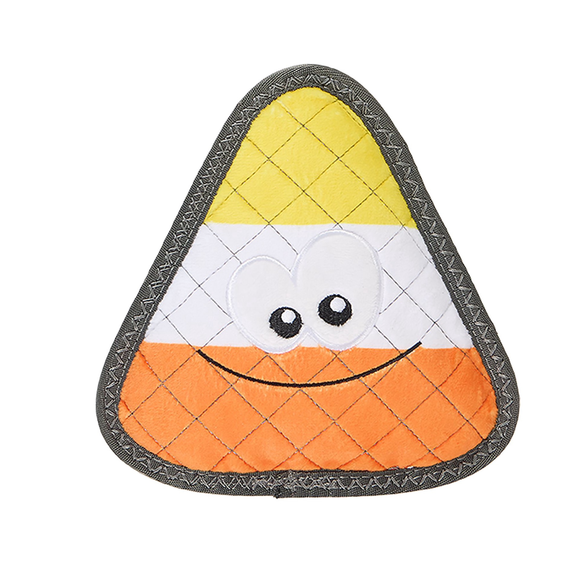 slide 1 of 1, Joyhound® Rip Roarin' Candy Corn Squeaker Dog Toy - Tough Plush, SM