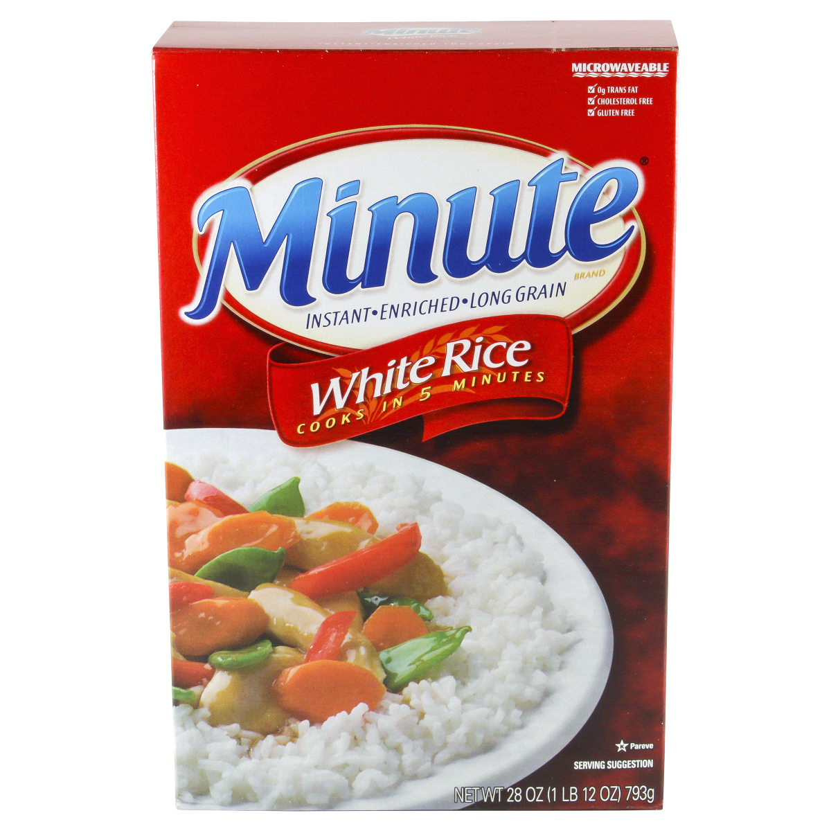 slide 1 of 8, Minute White Rice, 28 oz