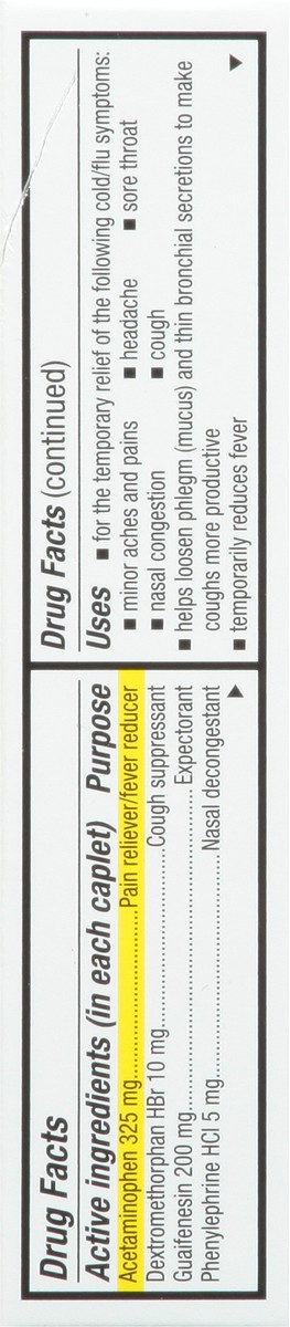 slide 9 of 9, TopCare Cold Flu Severe Caplets, 24 ct