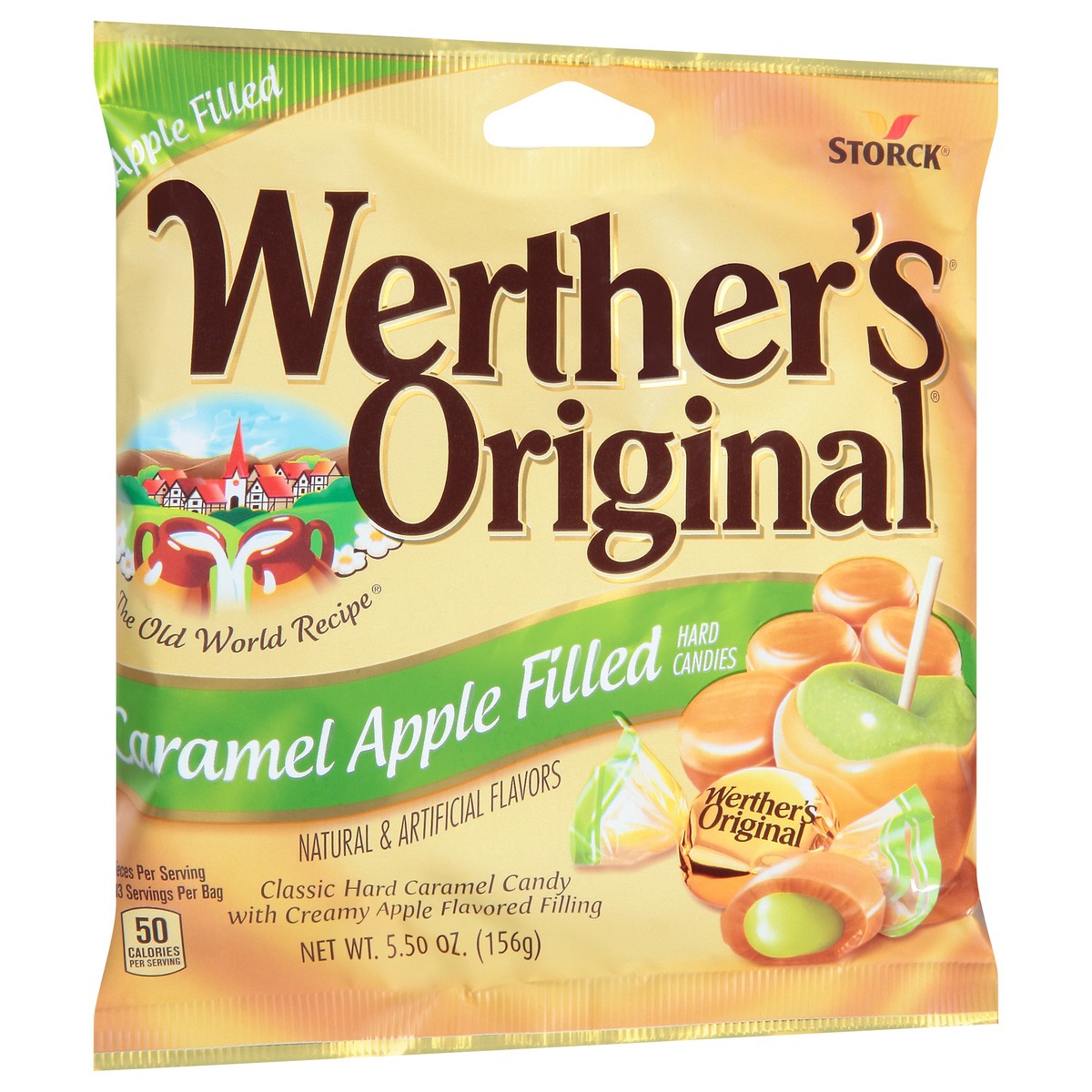 slide 2 of 11, Werther's Original Werthers Original Hard Apple Filled Caramel Candy, 5.5 Oz, 5.5 oz