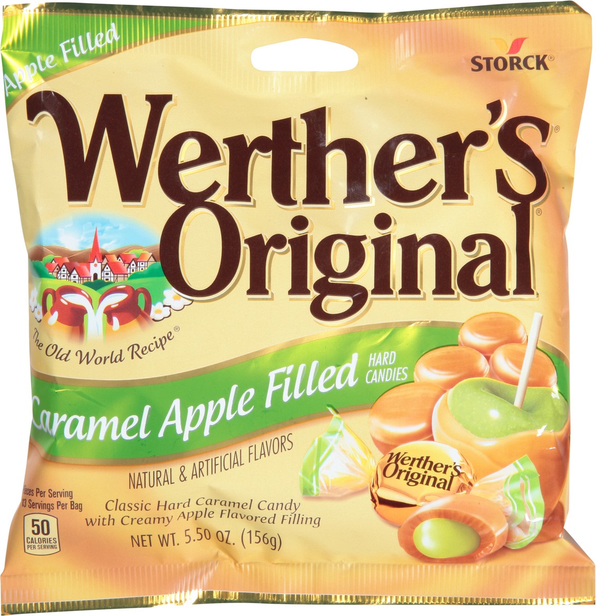 slide 9 of 11, Werther's Original Werthers Original Hard Apple Filled Caramel Candy, 5.5 Oz, 5.5 oz