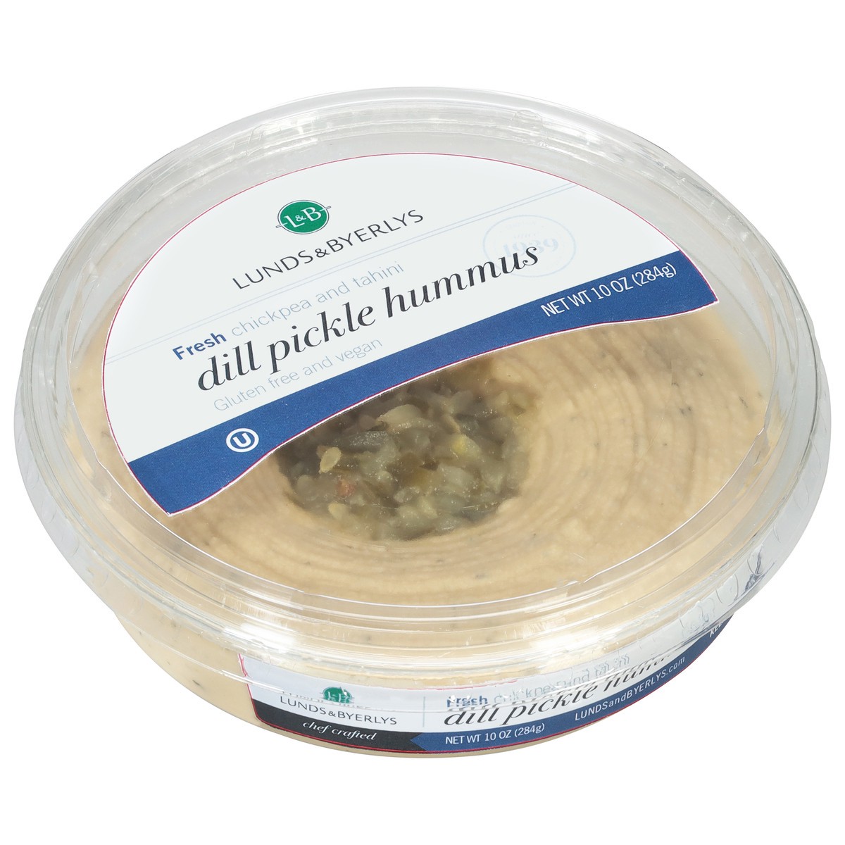 slide 3 of 4, Lunds & Byerlys Fresh Dill Pickle Hummus 10 oz, 10 oz