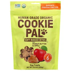 Cookie Pal Soft Baked Bites with Peanut Butter & Apple Dog Treats, 8.8 oz