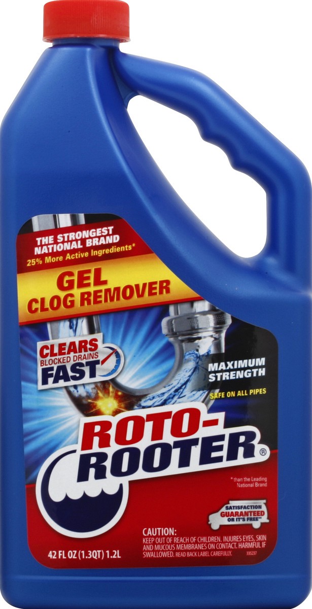 slide 2 of 2, Roto-Rooter Gel Clog Remover 42 oz, 42 oz