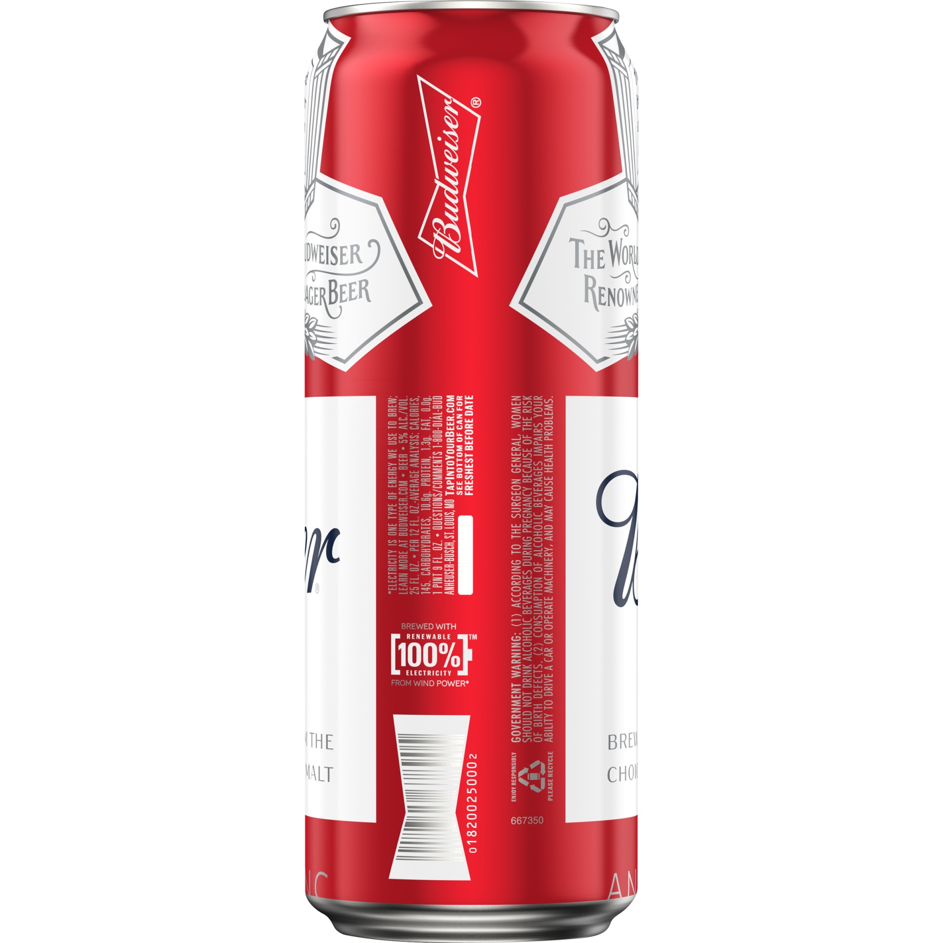 Budweiser Beer 25 Fl Oz | Shipt