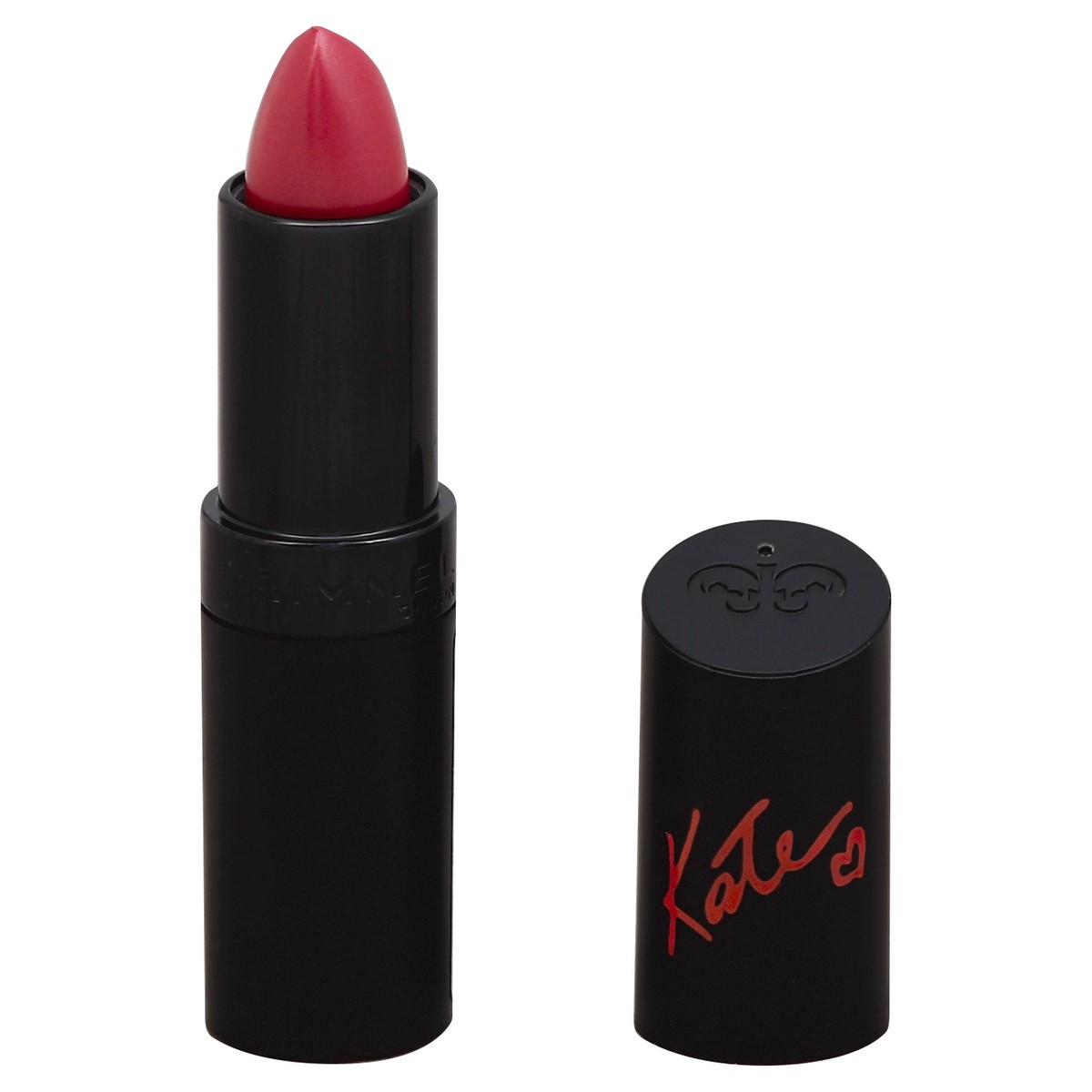 slide 3 of 4, COTY RIMMEL LONDON Rimmel Lasting Finish Lipstick by Kate - Up to 8 Hours of Intense Lip Color with Color Protect Technology and Exclusive Black Diamond Complex - 005, .14oz, 0.1 oz