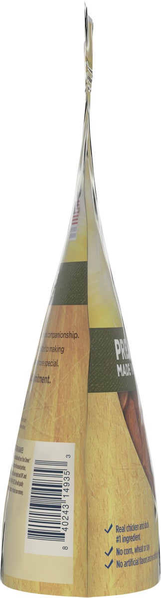 slide 4 of 6, Blue Buffalo True Chews Premium Jerky Cuts Dog Treats, Made in the USA with Natural Ingredients, Chicken & Duck, 22-oz. Bag, 22 oz