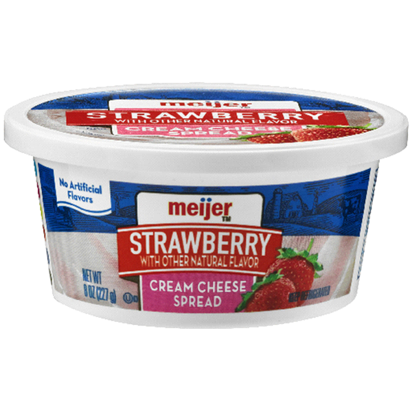 Meijer Strawberry Soft Cream Cheese Spread 8 oz Shipt