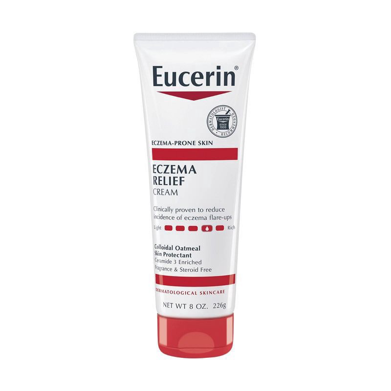 slide 1 of 17, Eucerin Eczema Relief Body Creme, 8 oz